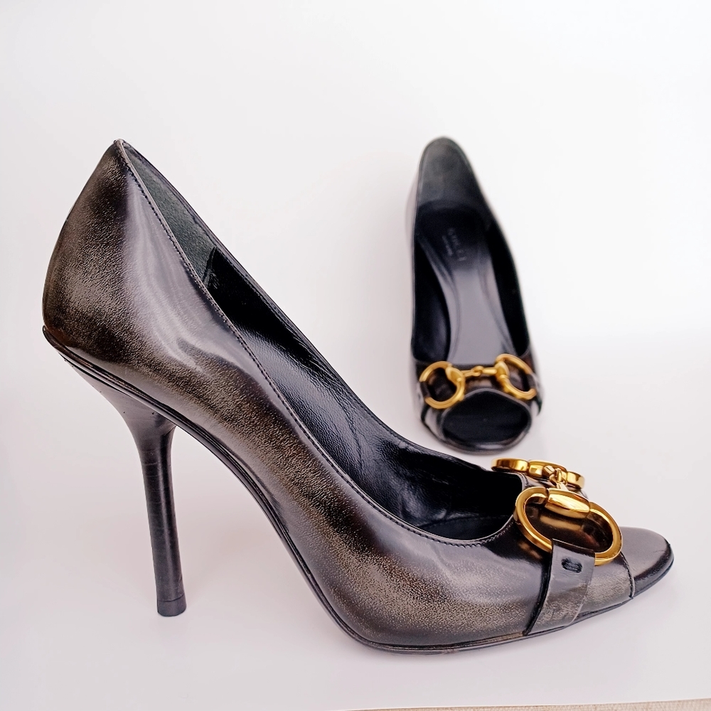 Gucci Horse bit Clasic Heels